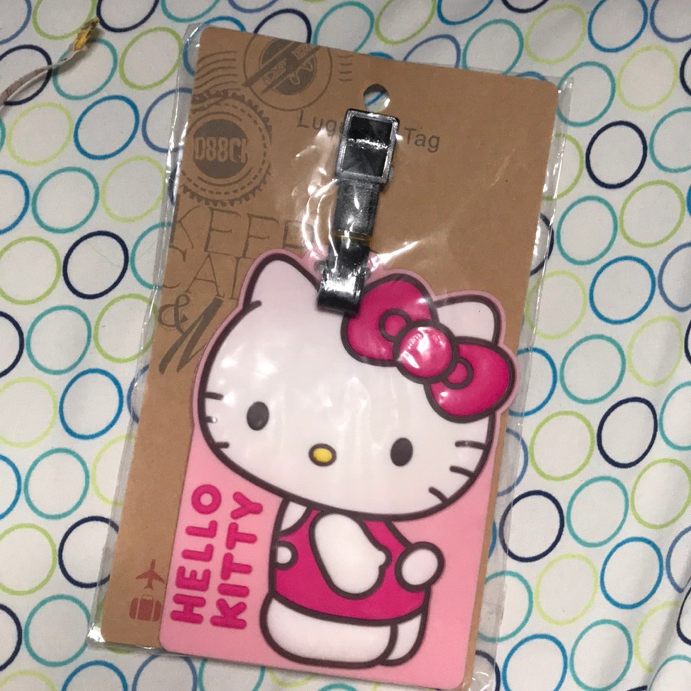 Hello Kitty Luggage Tag